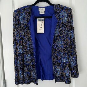 NWT Stenay beaded evening jacket